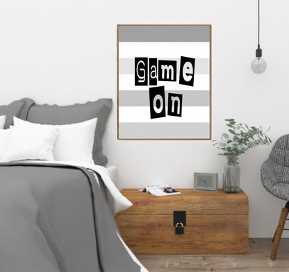 Game On Print | Gamers Wall Art