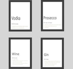 Gin Definition Print | Food & Drink Wall Art | Customisable - Larosier Prints