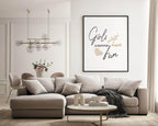 Girls Just Wanna Have Fun Print | Motivational Wall Art | Customisable - Larosier Prints