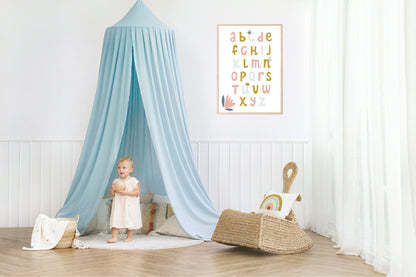 Girls Modern Rainbow Magic Prints | Collection Of Nursery and Playroom Wall Art