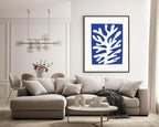 Henri Matisse Abstract Print | Blue Wall Art - Larosier Prints