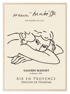 Henri Matisse Aix En Provence Print | Beige Abstract Wall Art - Larosier Prints