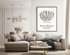 Henri Matisse Galerie Maeght Print | Beige Abstract Tree Wall Art - Larosier Prints