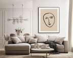 Henri Matisse Print | Abstract Face Wall Art - Larosier Prints