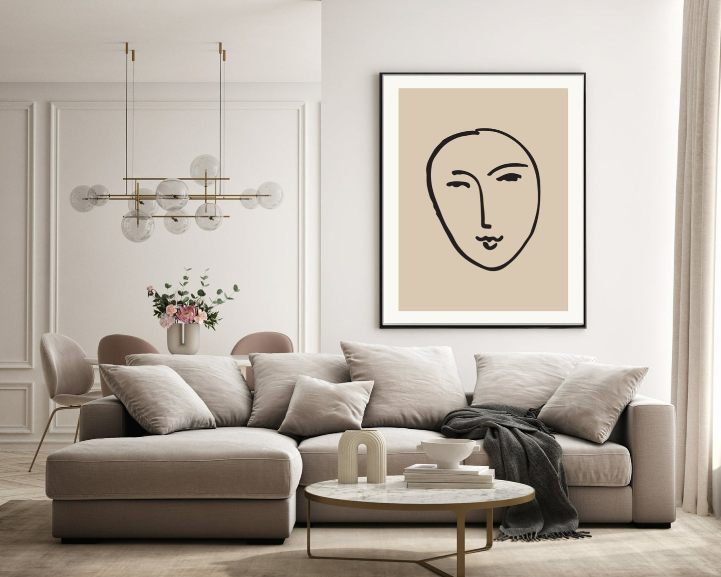 Henri Matisse Print | Abstract Face Wall Art