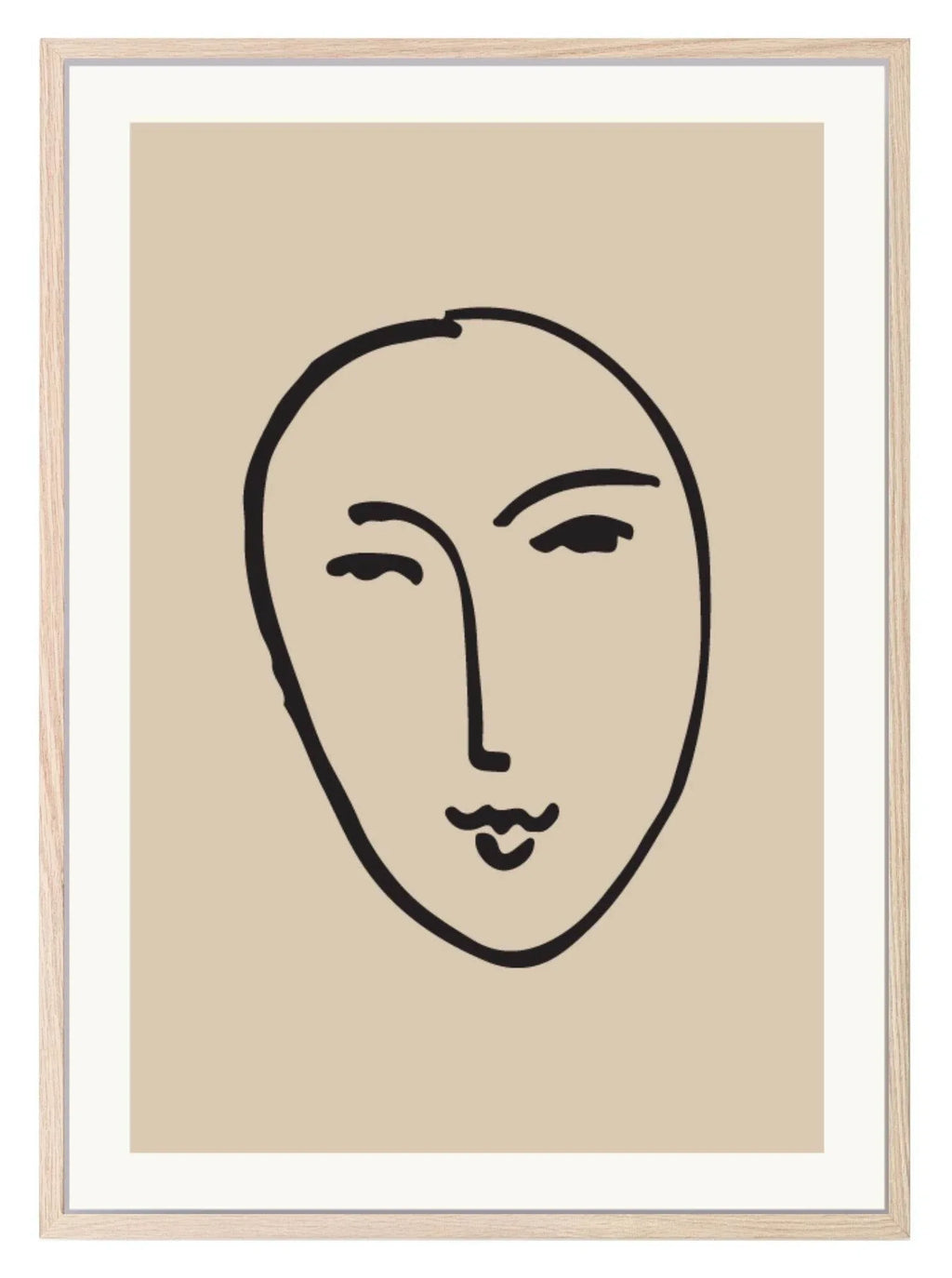 Henri Matisse Print | Abstract Face Wall Art - Larosier Prints