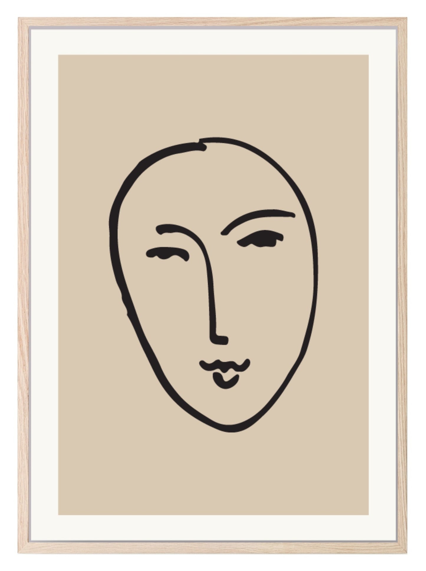 Henri Matisse Print | Abstract Face Wall Art