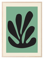 Henri Matisse Print | Green Bold Abstract Wall Art - Larosier Prints