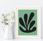 Henri Matisse Print | Green Bold Abstract Wall Art - Larosier Prints