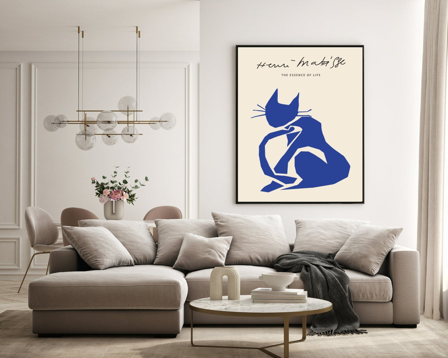 Henri Matisse The Essence Of Life Print | Cat Wall Art