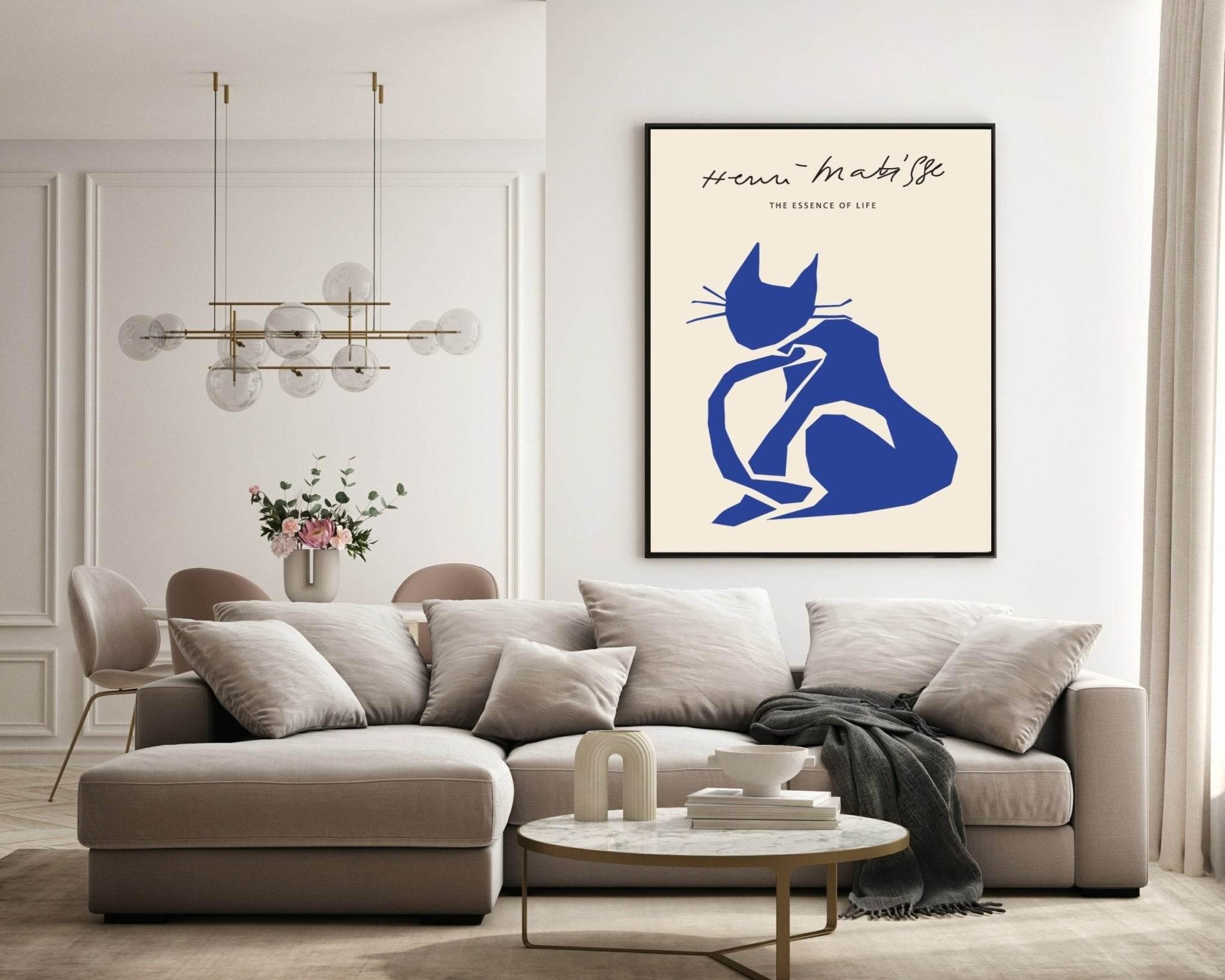 Henri Matisse The Essence Of Life Print | Cat Wall Art - Larosier Prints