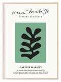 Henry Matisse Print | Papiers Decoupes | Green Wall Art - Larosier Prints