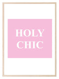 Holy Chic Print | Fun Fashion Dressing Room Wall Art | Customisable - Larosier Prints