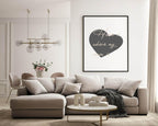 Home Is Where My Mum Is Print | Family & Love Wall Art | Customisable - Larosier Prints