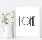 Home Print | Monochrome Simple Wall Art - Larosier Prints