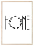 Home Print | Monochrome Simple Wall Art - Larosier Prints