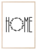 Home Print | Monochrome Simple Wall Art - Larosier Prints