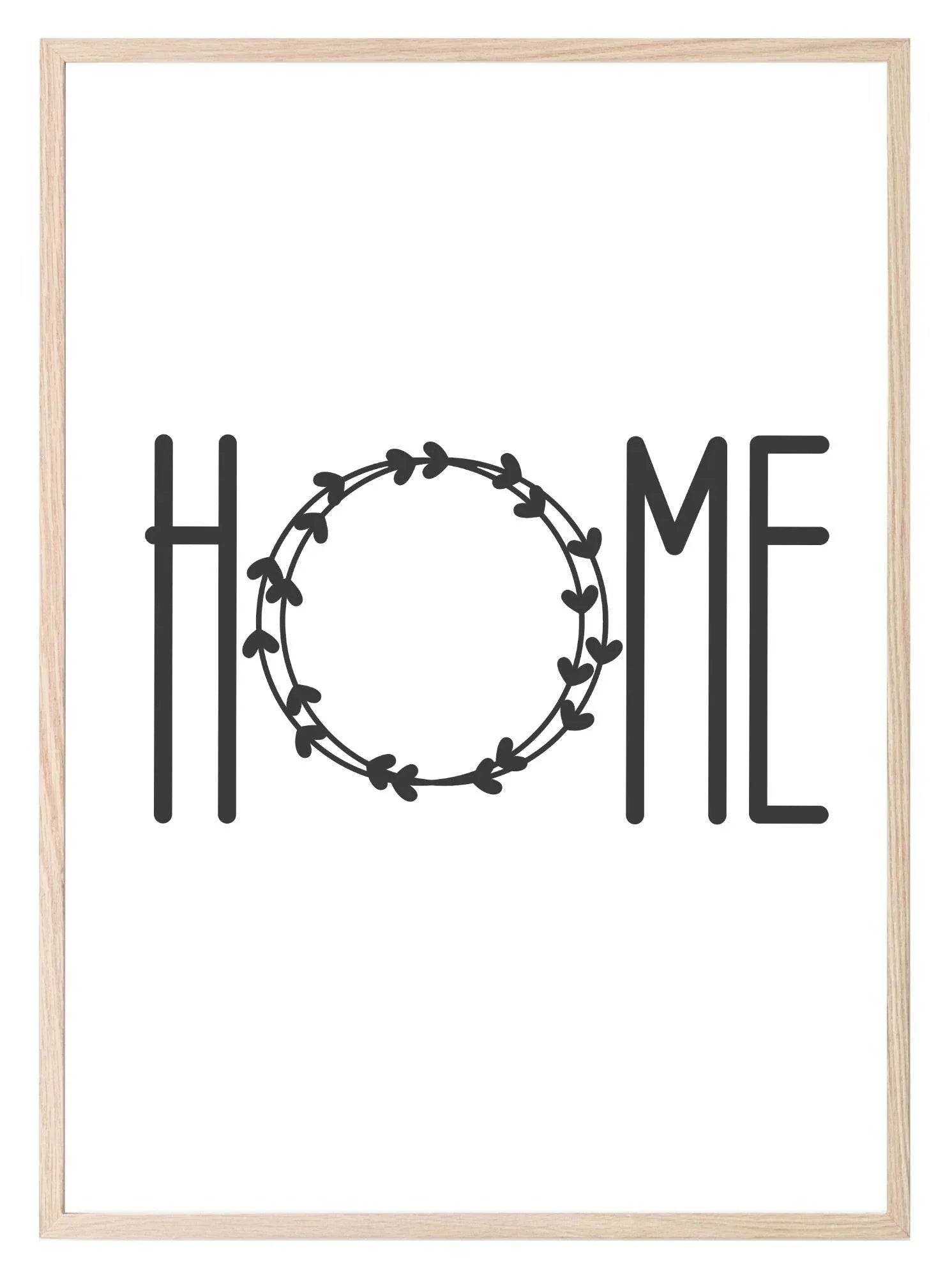 Home Print | Monochrome Simple Wall Art - Larosier Prints