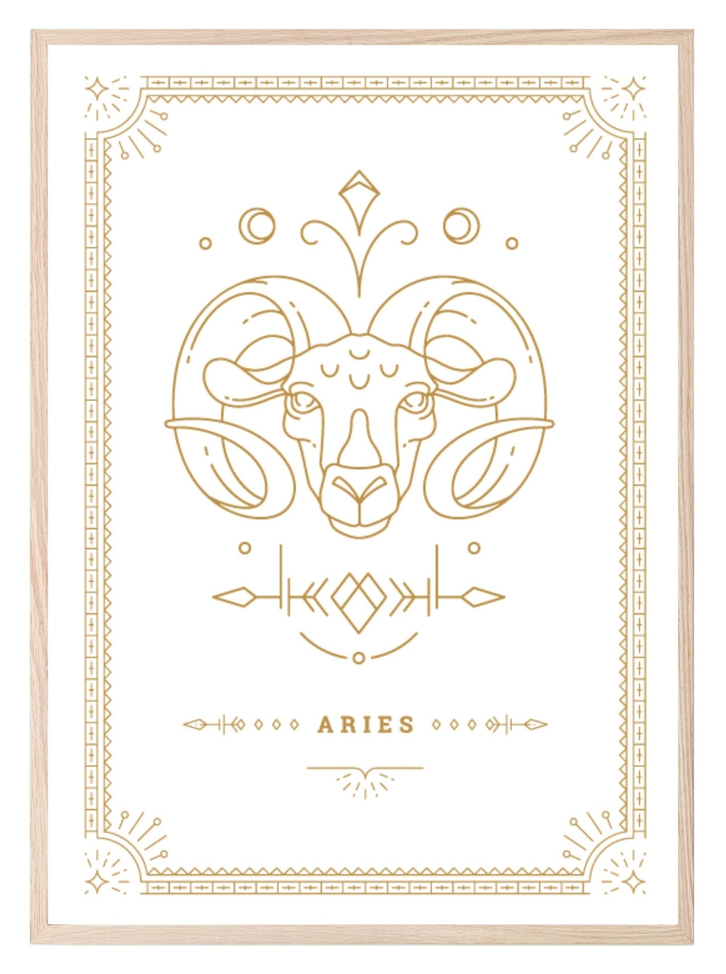 Horoscope Zodiac Prints | Star Signs | Astrology Wall Art Aries