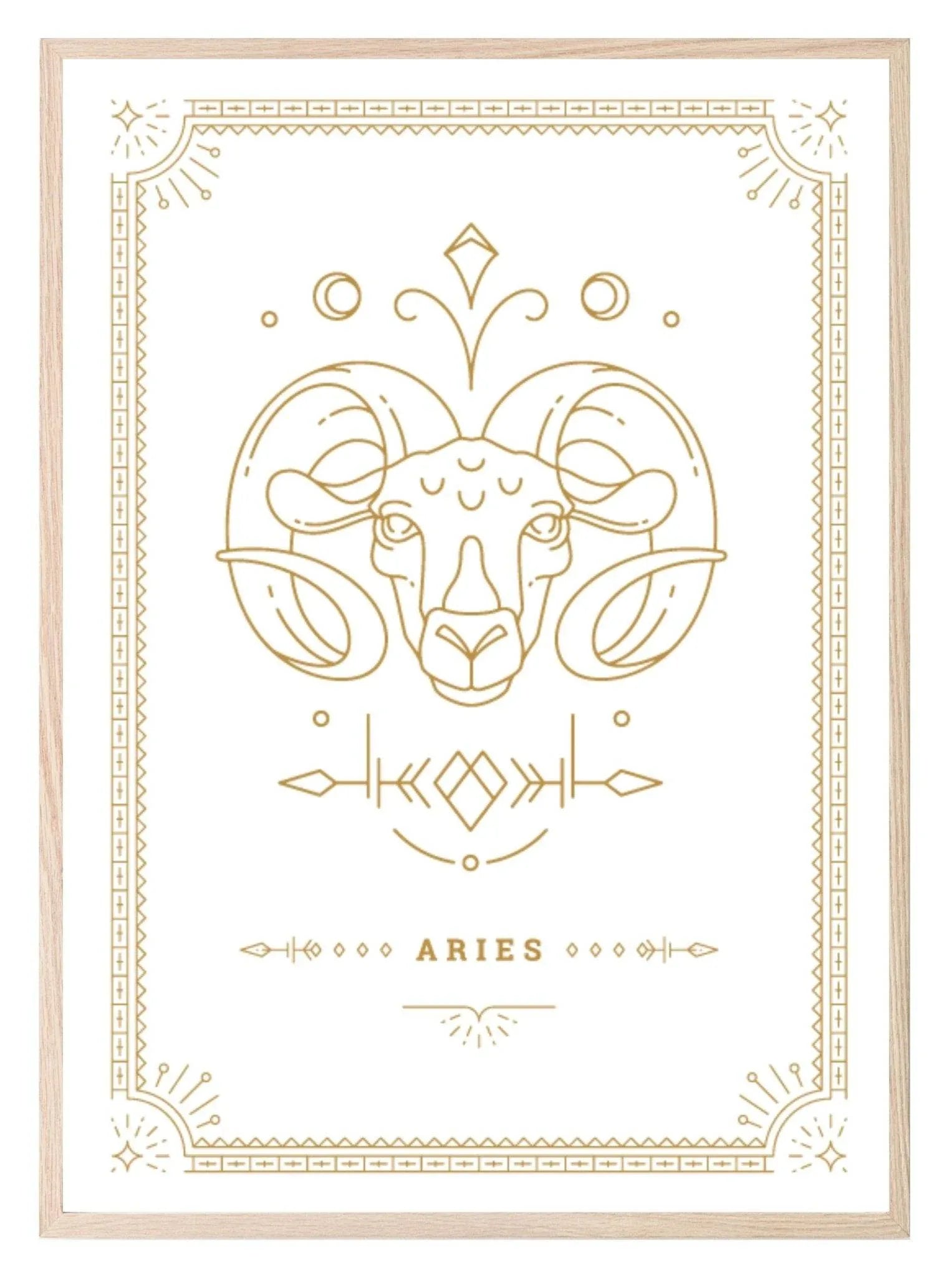 Horoscope Zodiac Prints | Star Signs | Astrology Wall Art - Larosier Prints