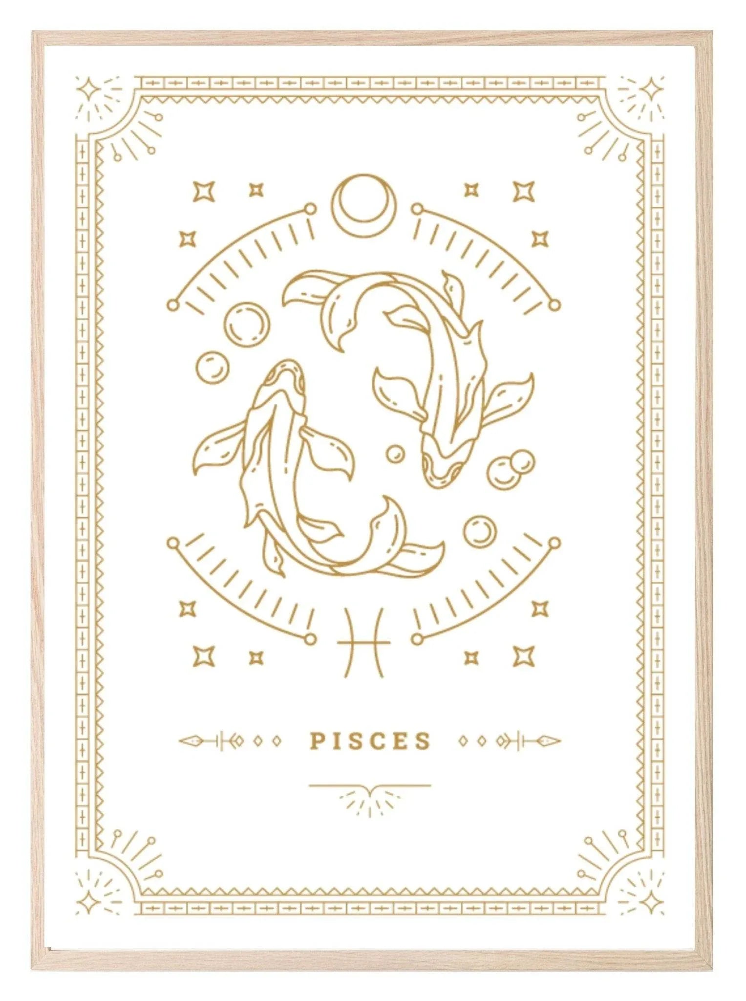 Horoscope Zodiac Prints | Star Signs | Astrology Wall Art - Larosier Prints