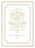 Horoscope Zodiac Prints | Star Signs | Astrology Wall Art - Larosier Prints