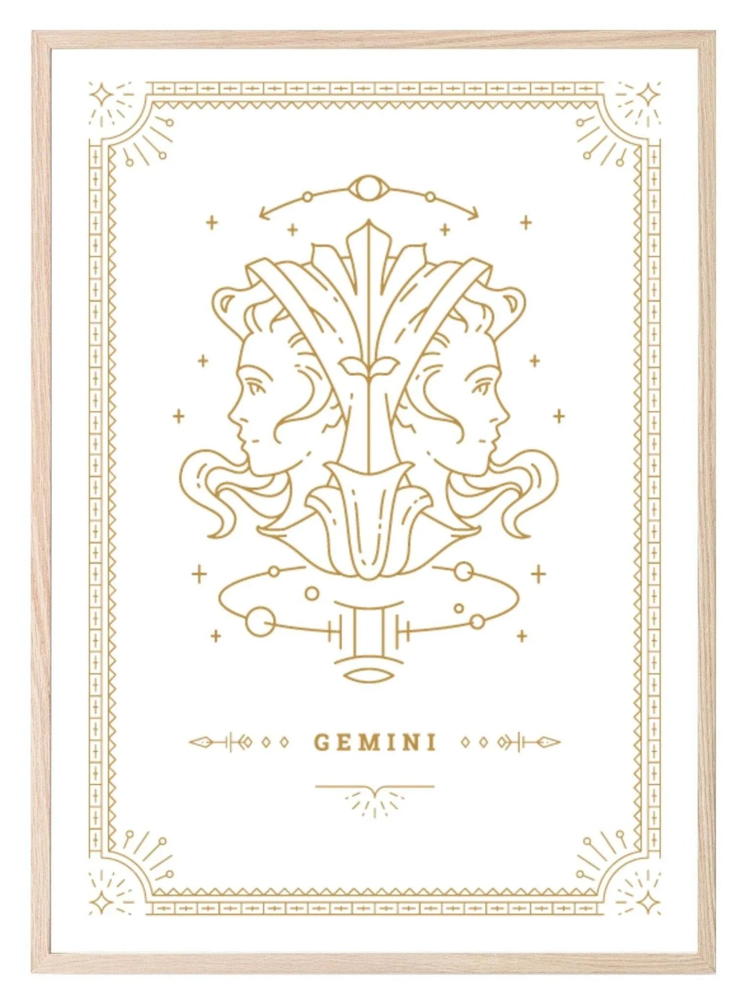 Horoscope Zodiac Prints | Star Signs | Astrology Wall Art - Larosier Prints