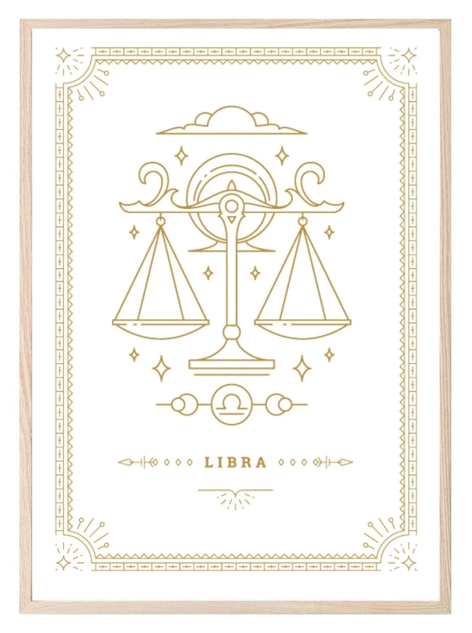 Horoscope Zodiac Prints | Star Signs | Astrology Wall Art - Larosier Prints