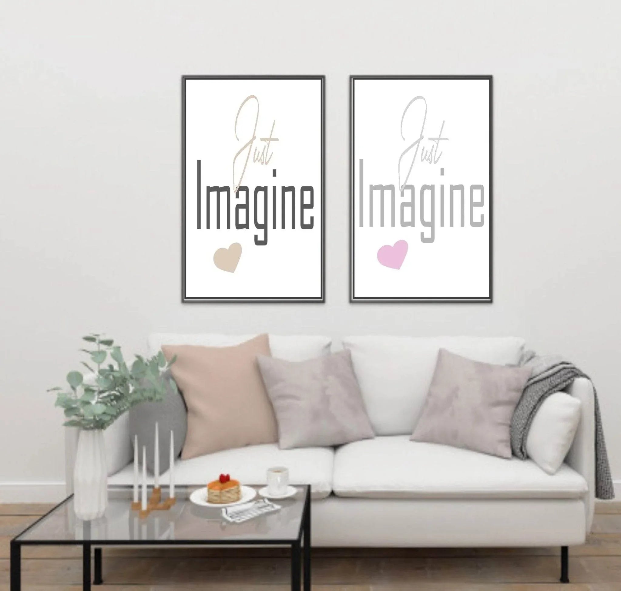 Just Imagine Print | Inspirational Wall Art | Customisable - Larosier Prints