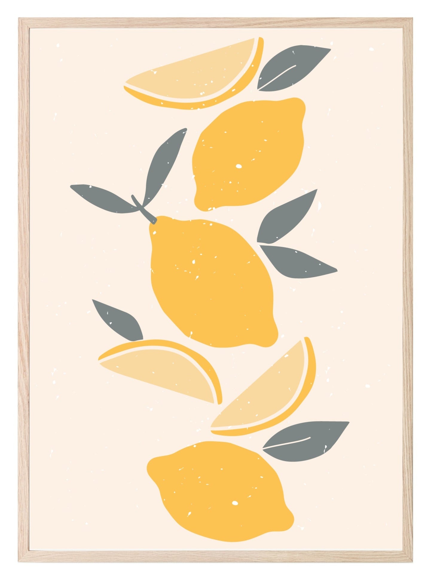 Lemons Print | Abstract Wall Art