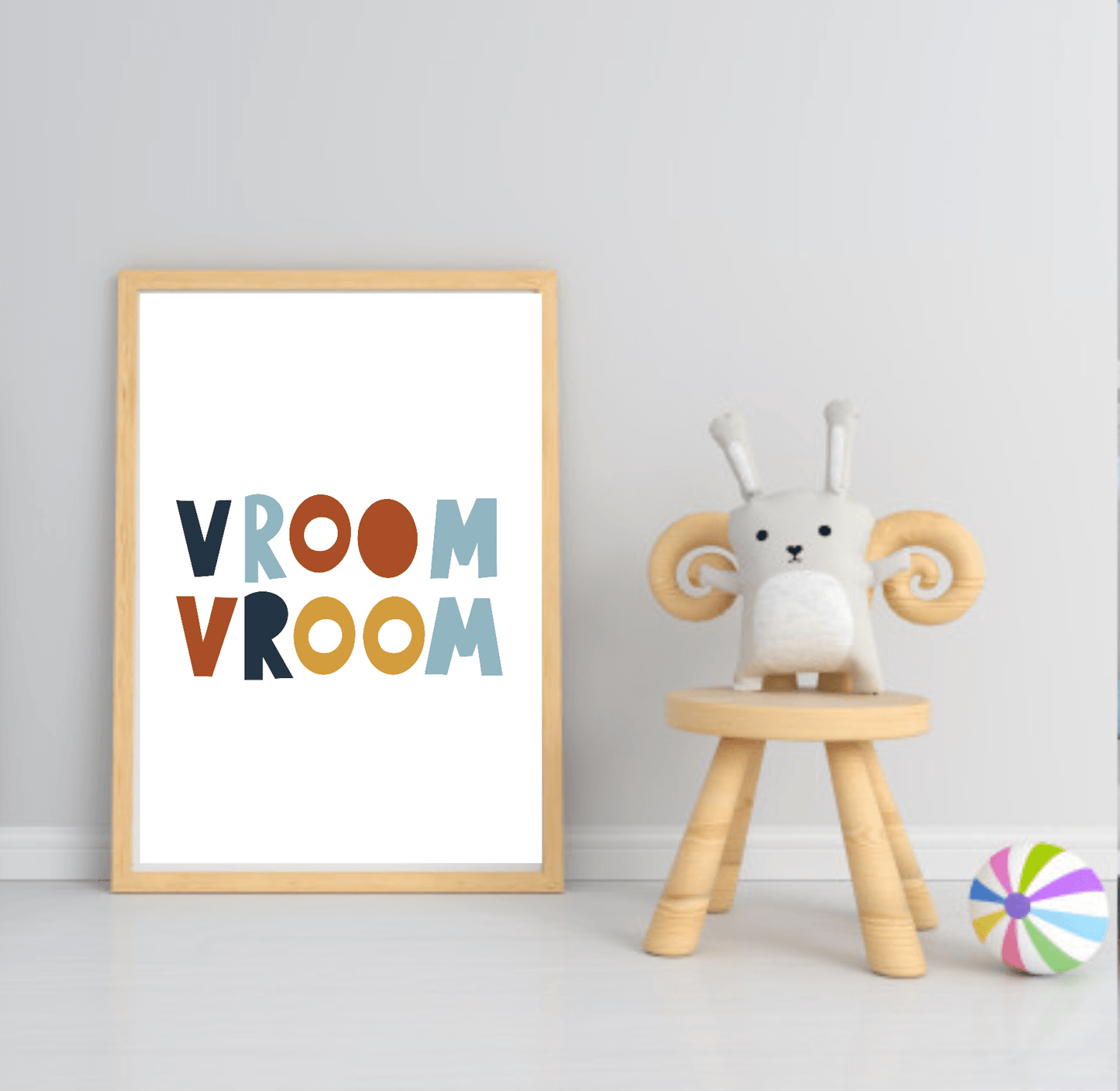 Little Drivers Transport Club Prints | Boys Nursery Wall Art Vroom Vroom