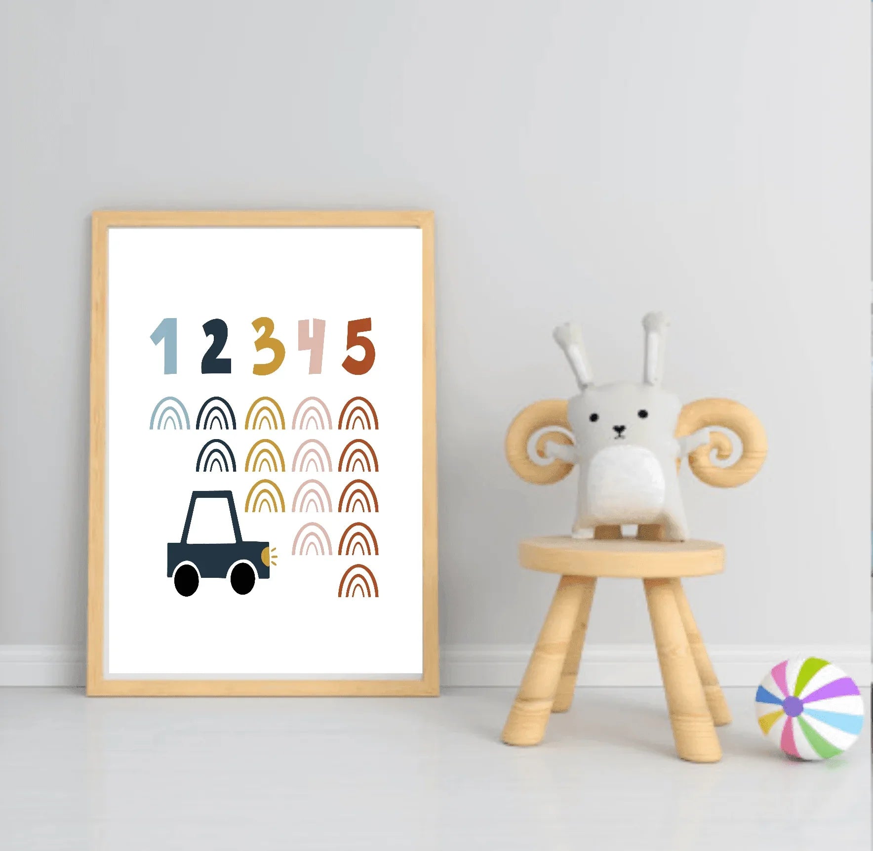 Little Drivers Transport Club Prints | Boys Nursery Wall Art - Larosier Prints