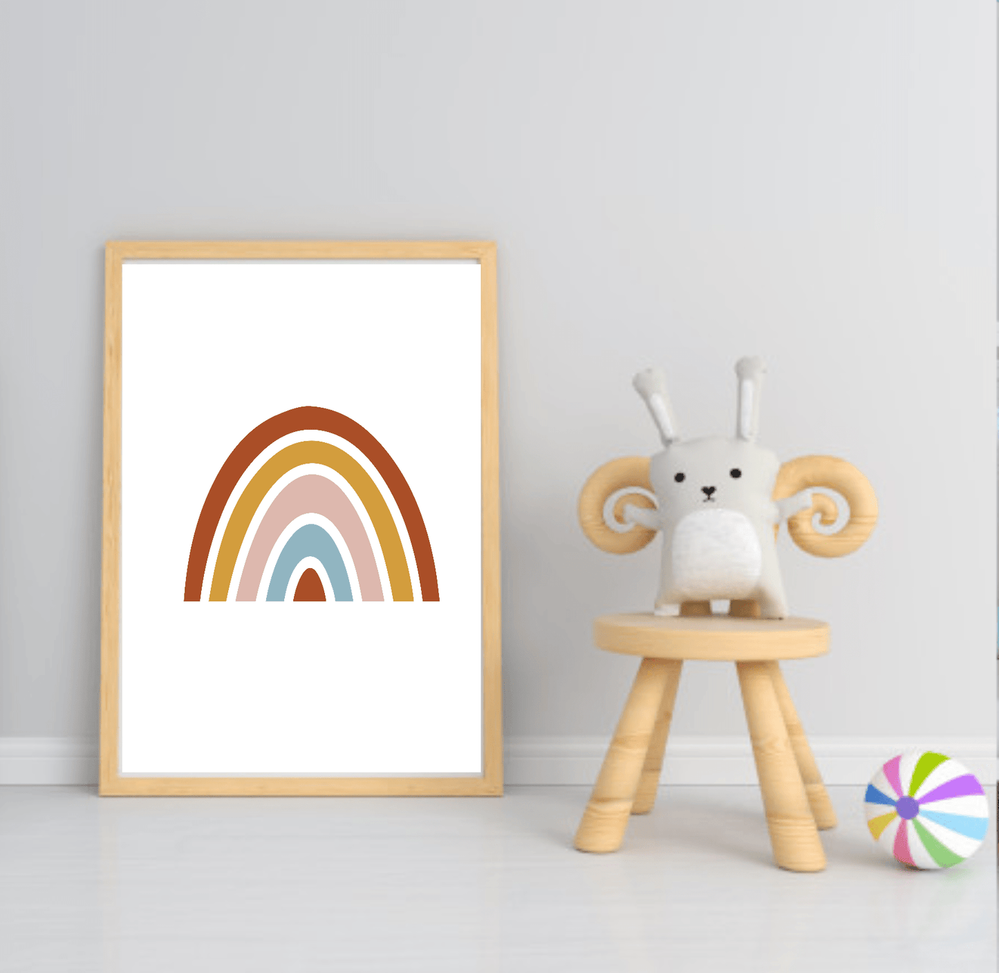 Little Drivers Transport Club Prints | Boys Nursery Wall Art Rainbow