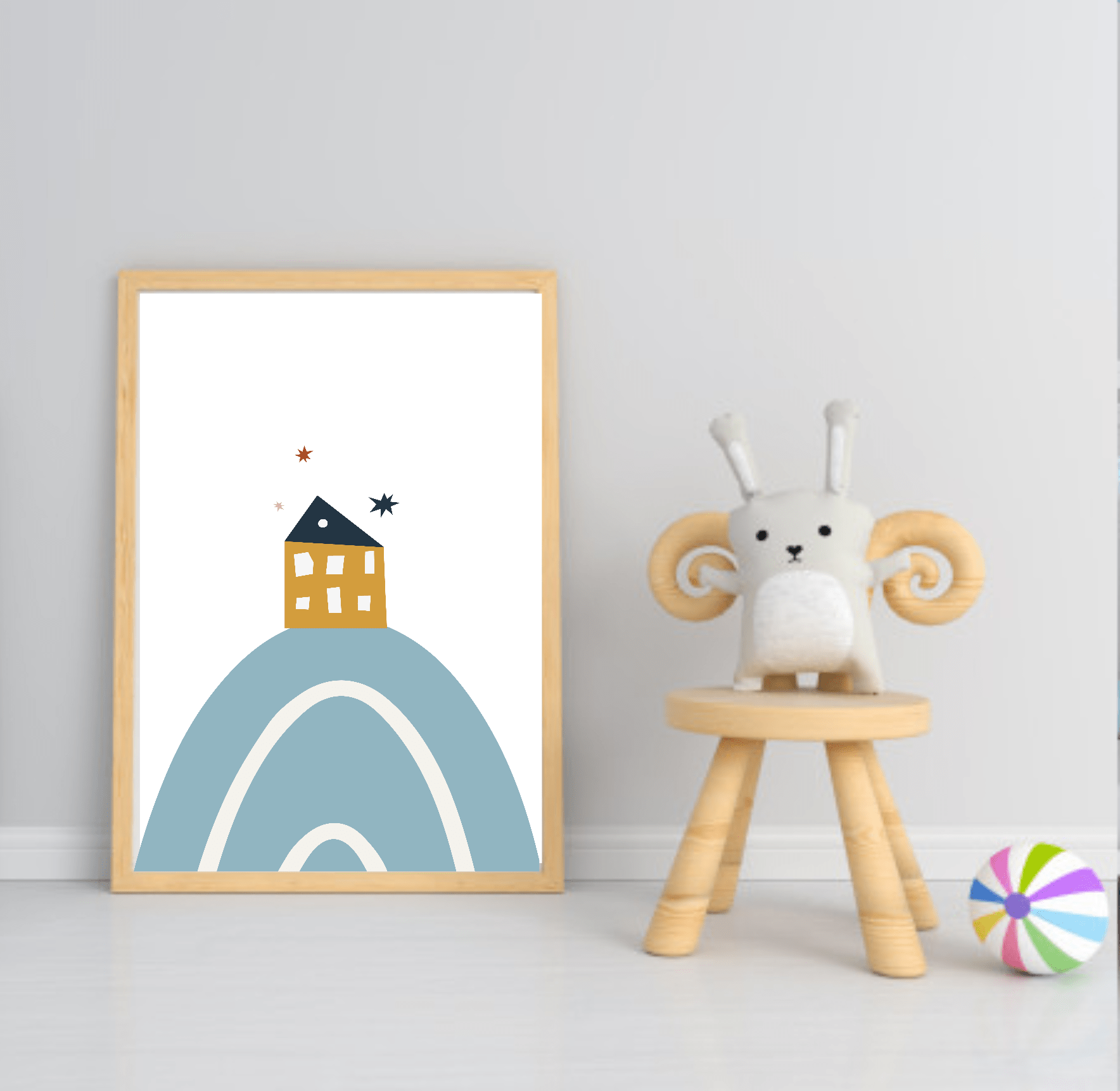 Little Drivers Transport Club Prints | Boys Nursery Wall Art House on the hill