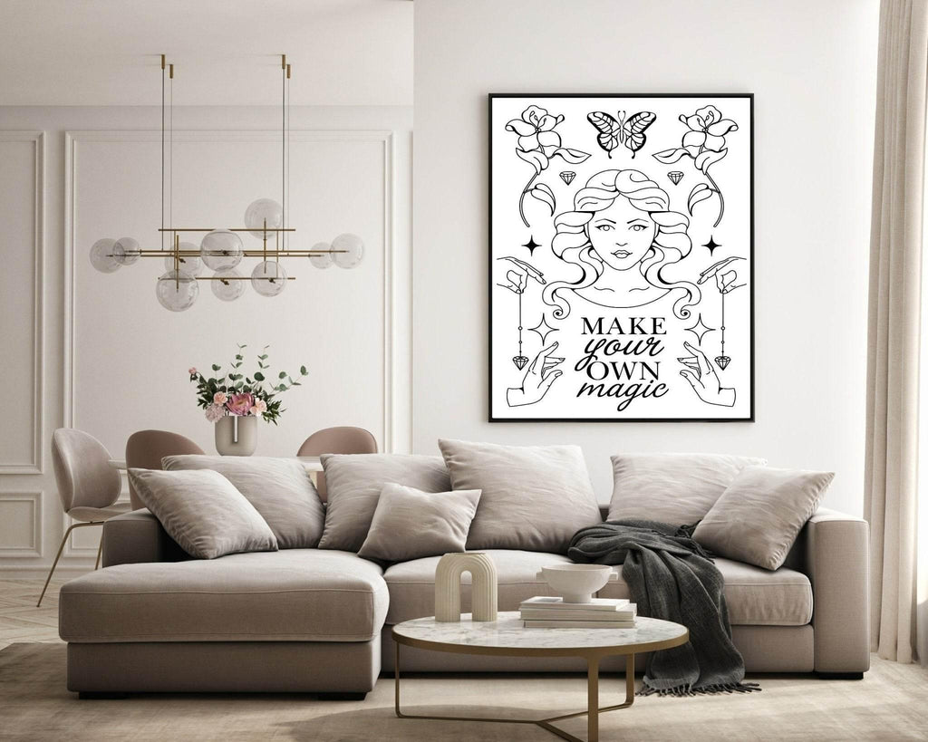 Make Your Own Magic Print | Celestial & Inspirational Wall Art - Larosier Prints