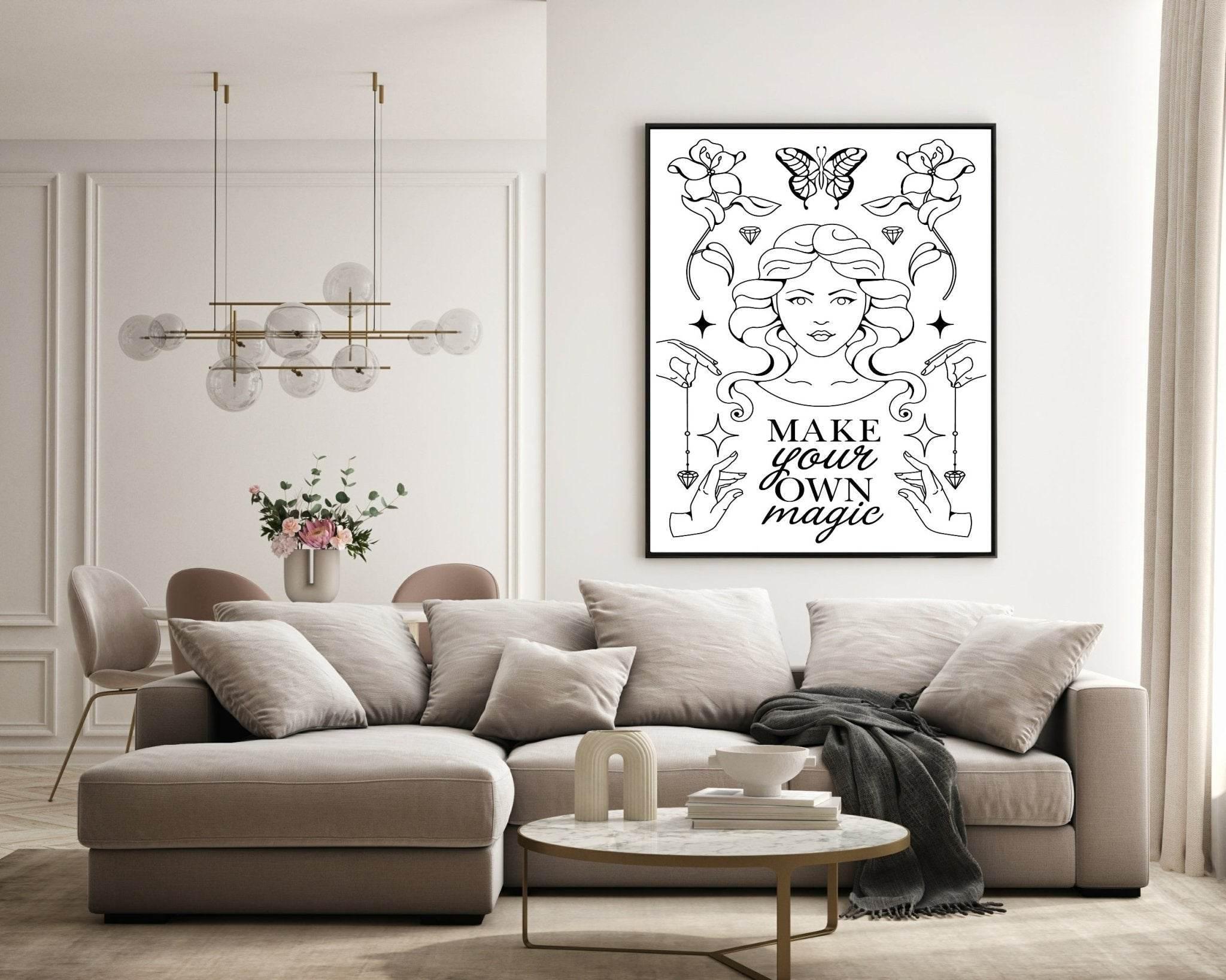 Make Your Own Magic Print | Celestial & Inspirational Wall Art - Larosier Prints