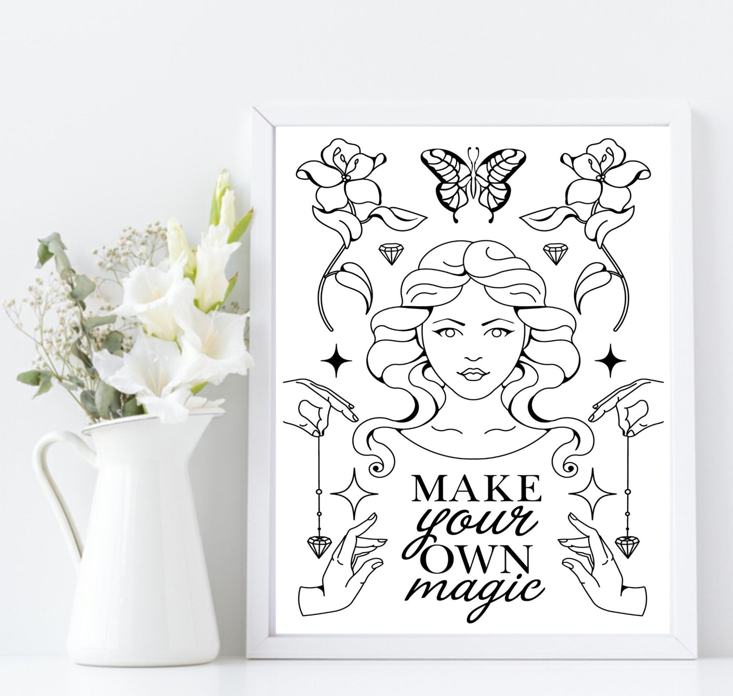 Make Your Own Magic Print | Celestial & Inspirational Wall Art