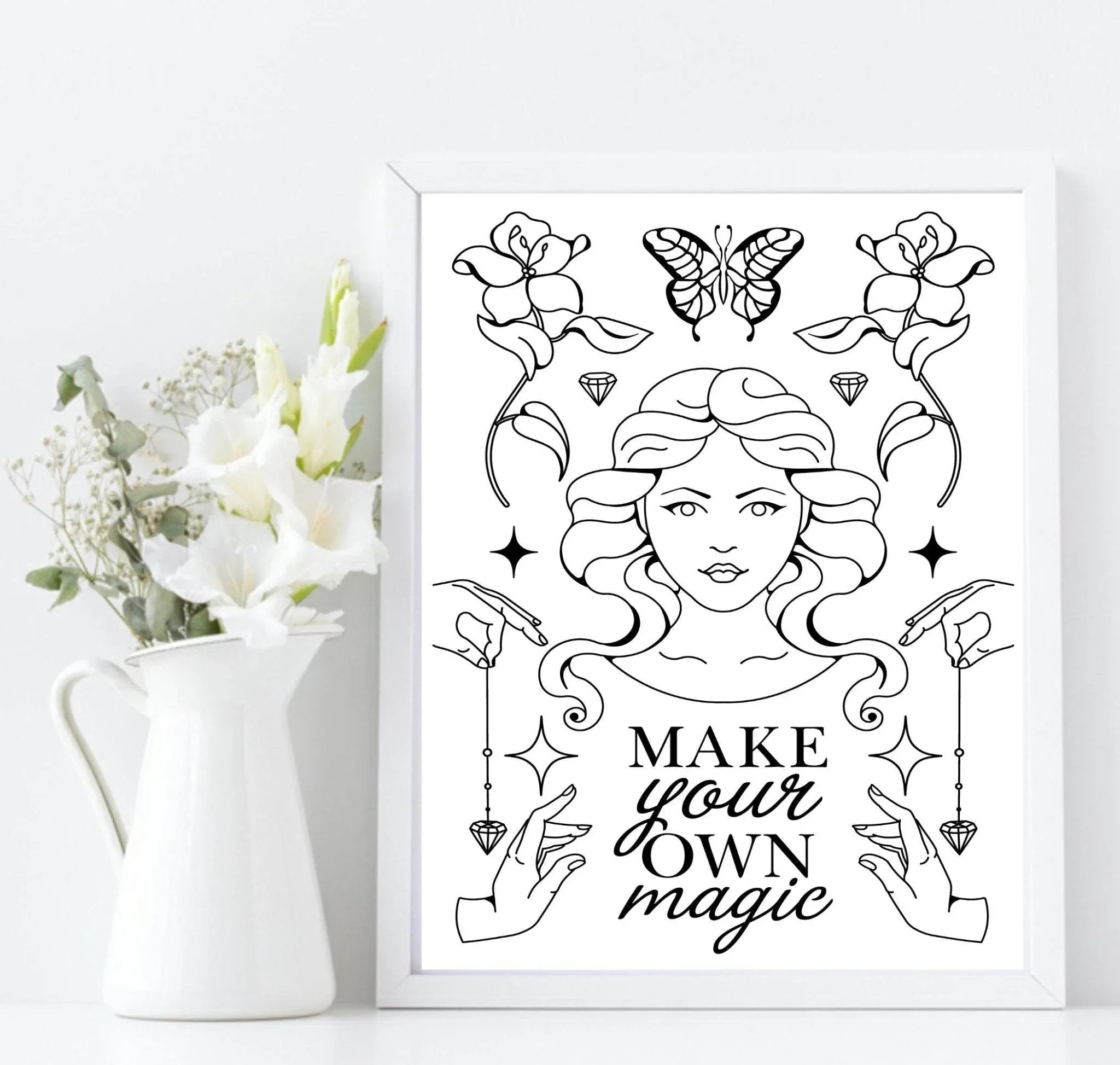 Make Your Own Magic Print | Celestial & Inspirational Wall Art - Larosier Prints