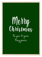 Merry Christmas To You Print | Sarcastic & Sassy Wall Art | Customisable - Larosier Prints