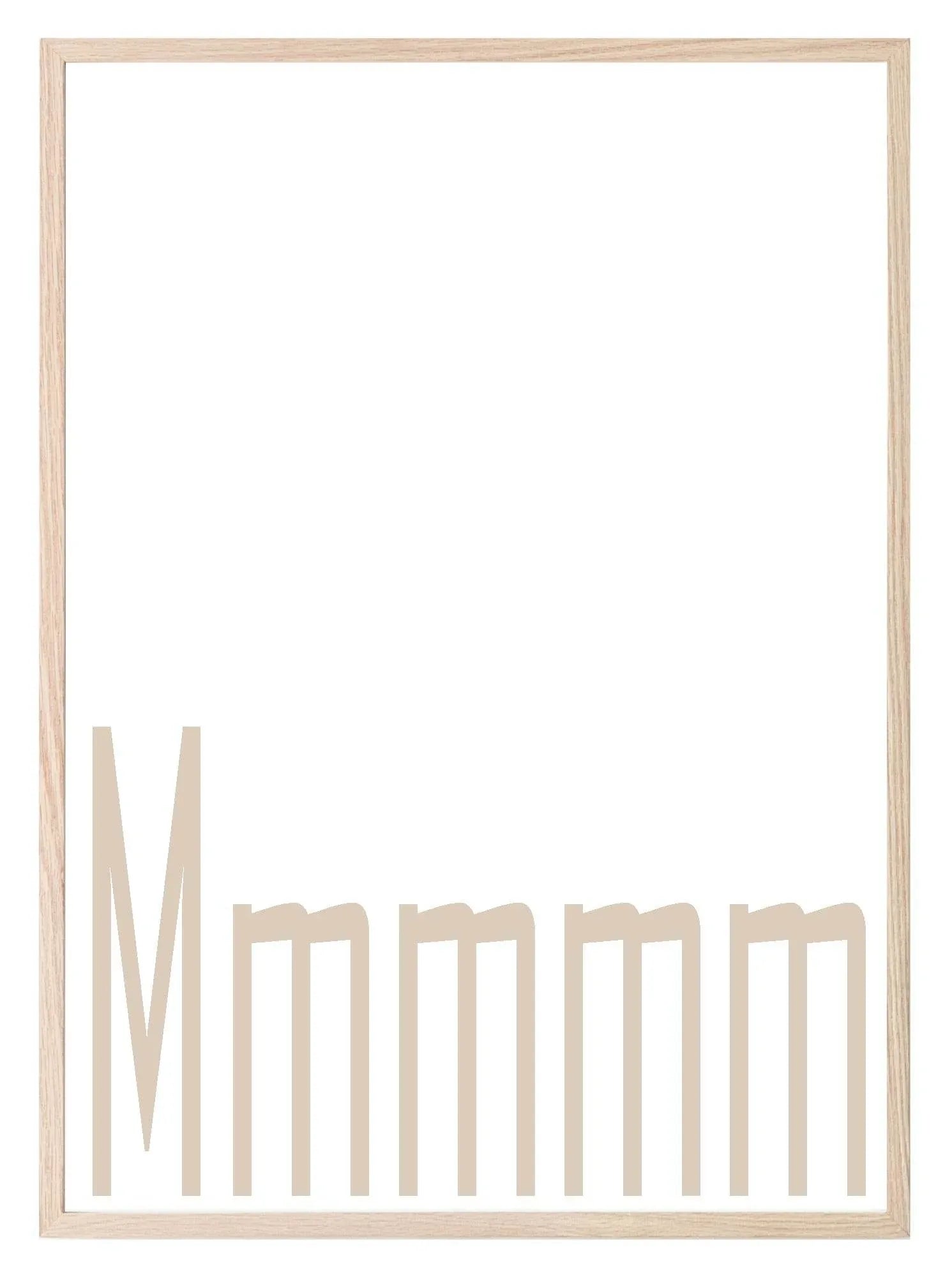 Mmmmm Print | Kitchen Wall Art | Customisable - Larosier Prints