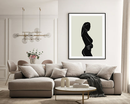 Monochrome Abstract Collection of 4 Prints | Rose Eyes , Woman , Line Floral , Black Sun Wall Art