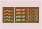 Munch Munch Munch Print | Kitchen Wall Art - Larosier Prints