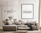 My Dad's My Superhero Print | Fathers Day Wall Art | Customisable - Larosier Prints