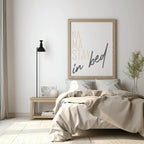 Na Ma Stay In Bed Print | Bedroom Wall Art | Customisable - Larosier Prints