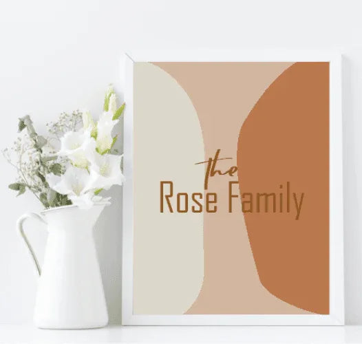Navy, Rust & Tan Abstract Prints Collection | Modern Wall Art - Larosier Prints