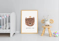 Neutral Nursery Collection Prints | Vol.1 | Personalized Polka Dot Print Initial And Name | - Larosier Prints