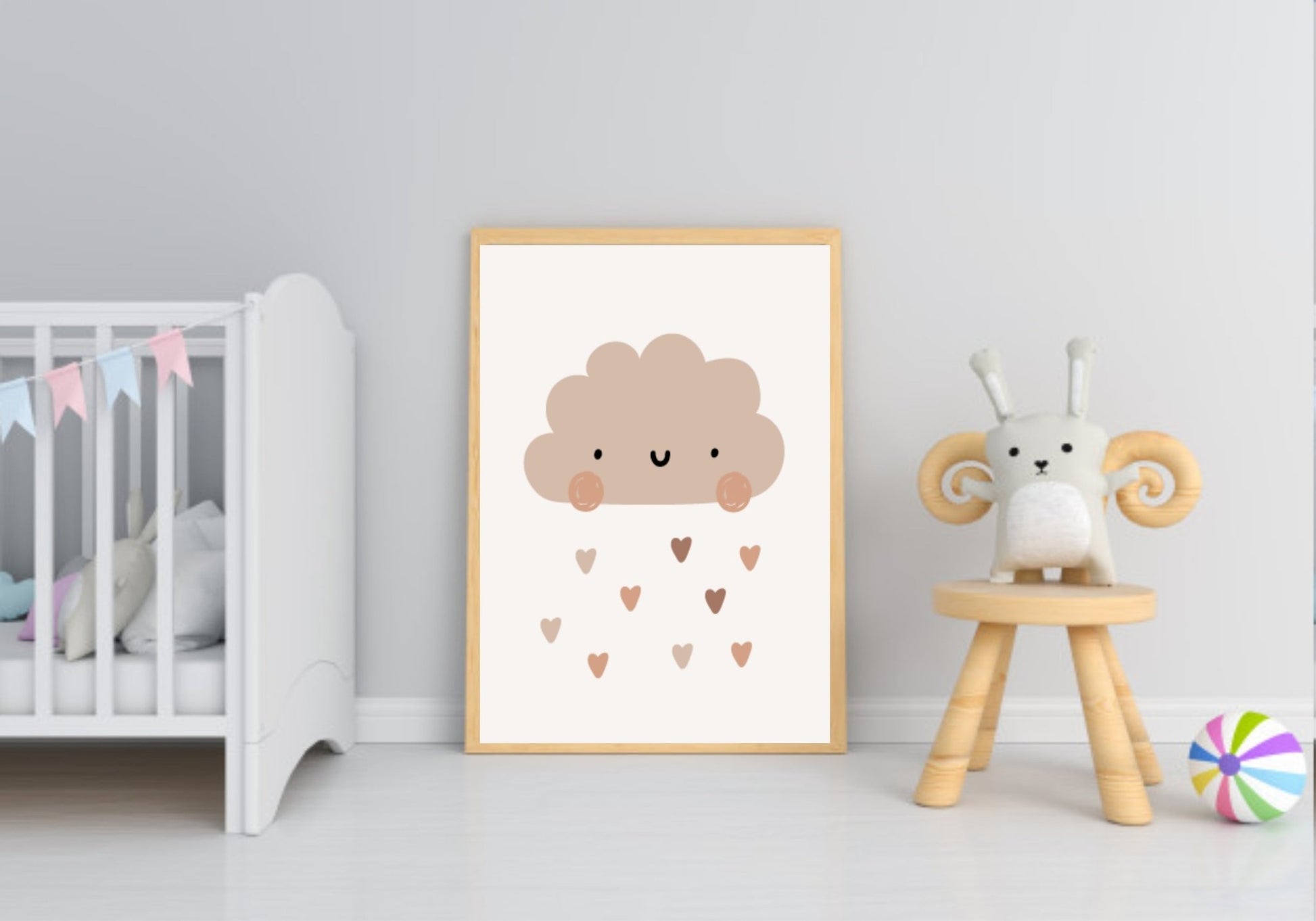 Neutral Nursery Collection Prints | Vol.2 Cloud Love