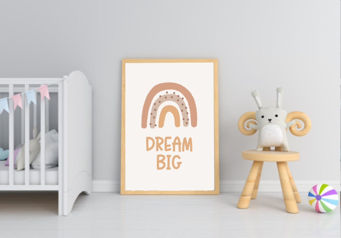 Neutral Nursery Collection Prints | Vol.2 Dream Big