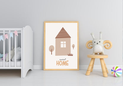 Neutral Nursery Collection Prints | Vol.2 Home Sweet Home