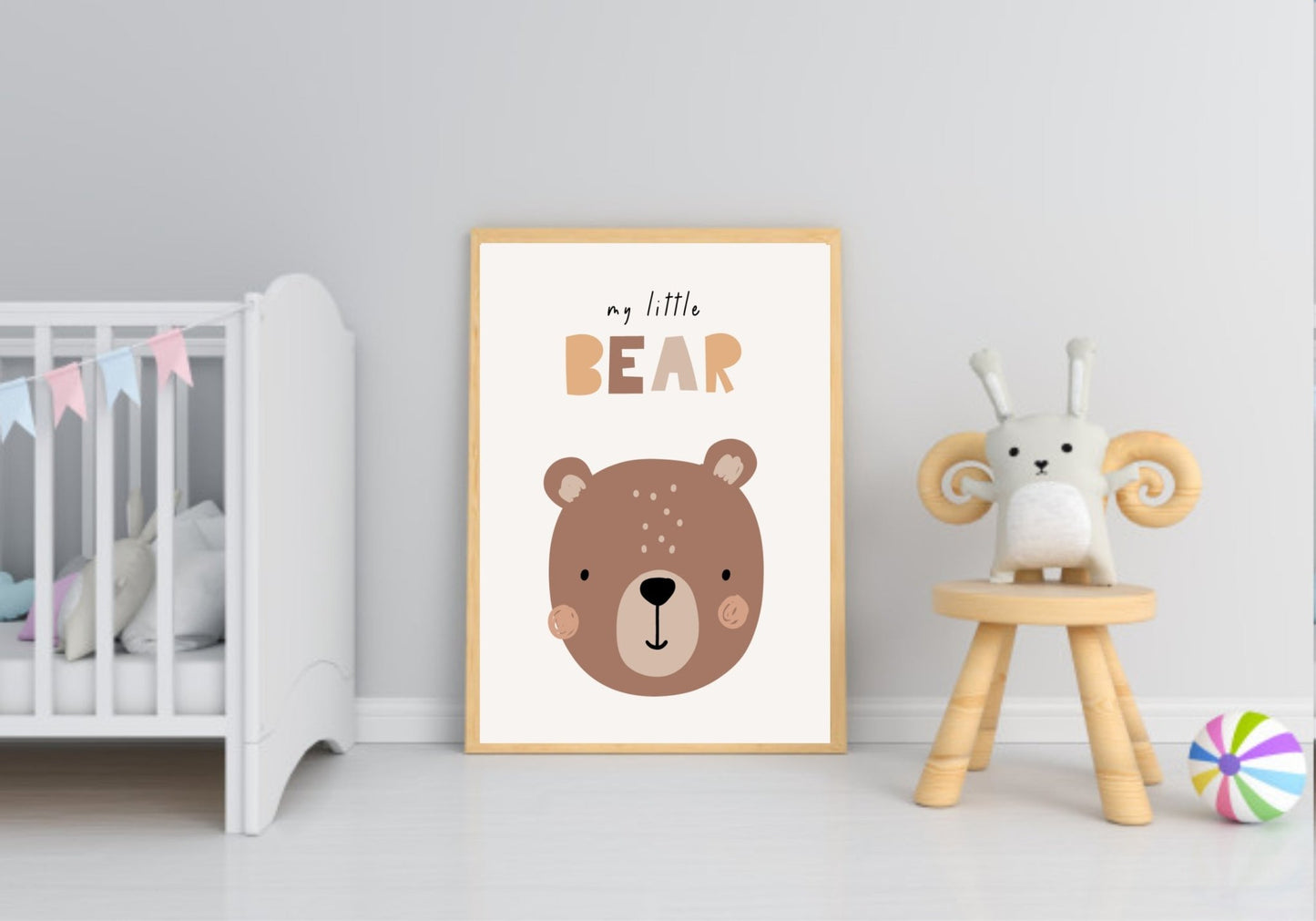 Neutral Nursery Collection Prints | Vol.2 My Little Bear